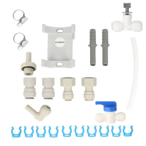 goodguards Zestaw instalacyjny do uzdatniania wody M (UV/węgiel aktywny)