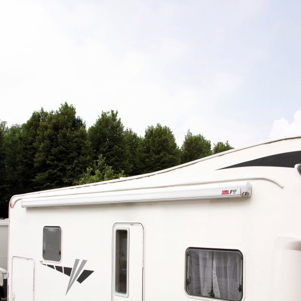 Fiamma Rynna deszczowa Drip Stop, biała, 1000 cm (Kolor, Długość)