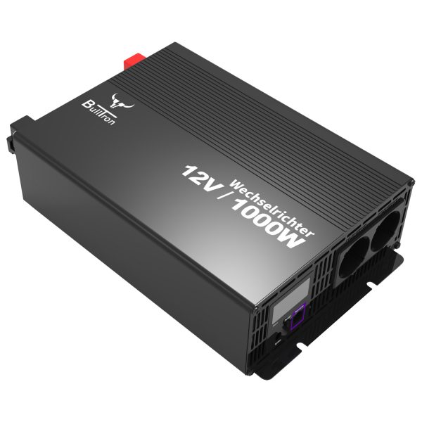 BullTron Inwerter z podwójnym gniazdem i wyświetlaczem