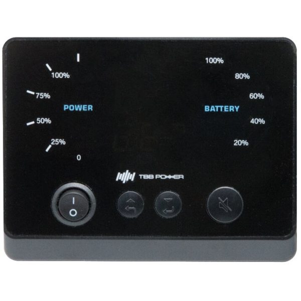 TBB Power Wyświetlacz akumulatora z przełącznikiem zdalnym i kablem 5 m do M12