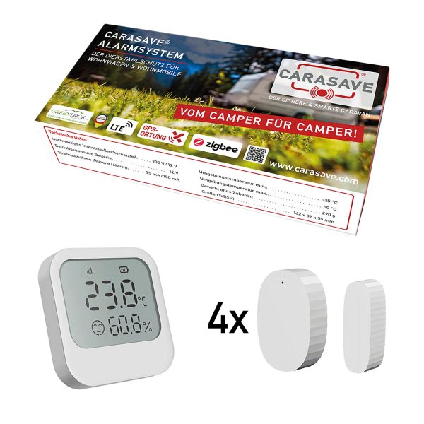 CARASAVE Zestaw Systemu Alarmowego Vanlife Edition