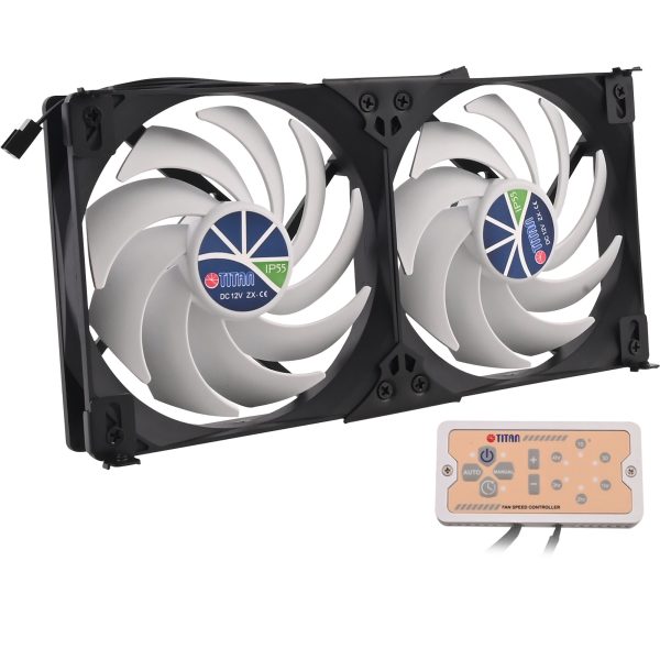 Titan Lodówka Double Ventilator Titan SC22V2+
