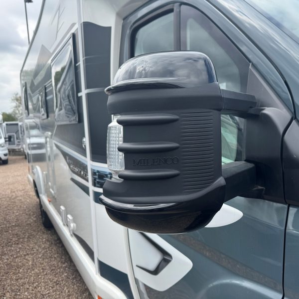 Milenco Osłona lusterka Fiat Ducato od modelu 2025, czarna